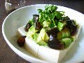 簡単5分！アボカドピータン豆腐