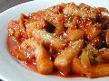 お餅とさつま揚げの韓国風炒め