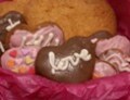 バレンタインに、デコレーションクッキー