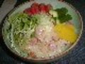 簡単炊き込みごはん　荒挽きウインナーご飯