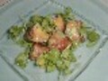 うるいの肉巻きソテー　クレソン添え