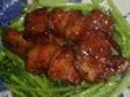 手軽にごちそう！　豚の角煮焼き