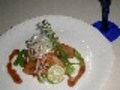 チキンソテー赤ワイン醤油仕立て