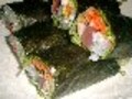 和食＋イタリアンの香り　海鮮サラダロール