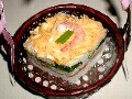 楽しい雛祭り　ひな祭りのひし形寿司