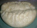 炊飯器で作った大きな餃子パン　ジャンボギョーザドッグ