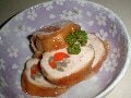 炊飯器で楽々クッキング♪　お釜でロールチキン