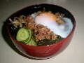 缶詰料理　鯖缶どんぶり