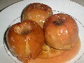 硬くて酸っぱい林檎が大変身！　お釜で焼きりんご