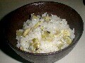 健康食生活　【今日のメニュー】　うち豆ごはん