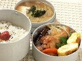 3月23日の献立　（お弁当）　骨付き鶏肉の照り煮弁当