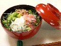 4月21日：今日の昼ごはん　ねばとろ丼