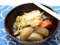 優しい和風煮物　キャベツと鶏肉の南部煮