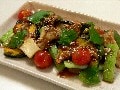 焼き野菜の胡麻ポン酢