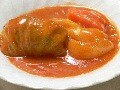 ロールレタスの赤いシチュー