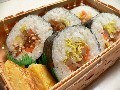 ピリ辛ヘルシー海苔巻き弁当