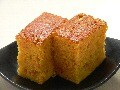 お釜で和風にんじんケーキ