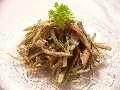 ごぼうのキンピラサラダ