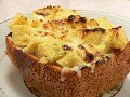 キャベツがおいしい トーストグラタン