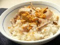いちご煮の炊きこみごはん