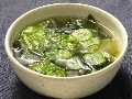 5分で作れる わかめとレタスのスープ
