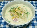 インスタントラーメンで作る　豆乳ラーメン