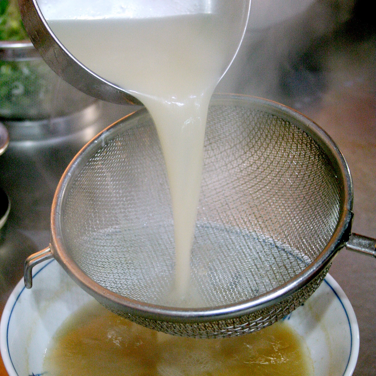 「スッキリ」とした味わいのスープ