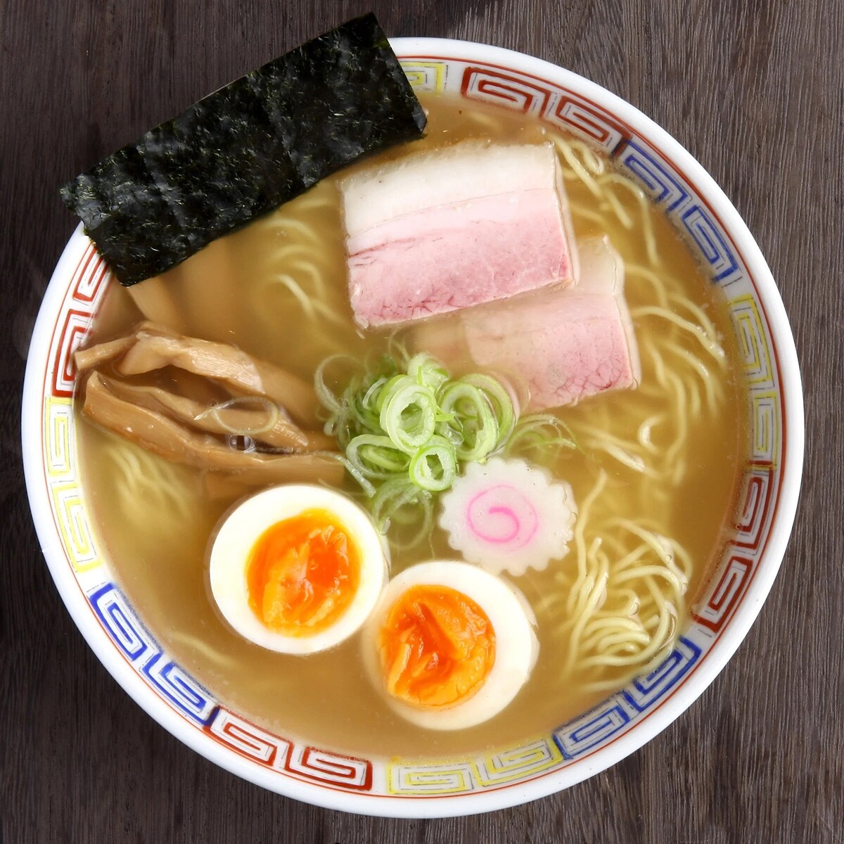 気仙沼の海を思わせる気仙沼ラーメン潮味(2012年撮影)