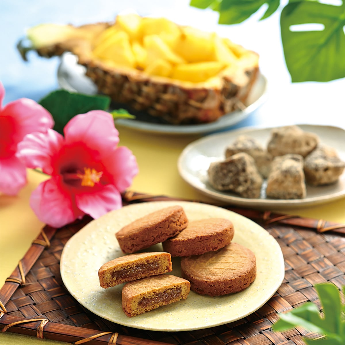 崎陽軒オリジナルのパイナップルケーキ「横濱パイナップルケーキ 黒糖」