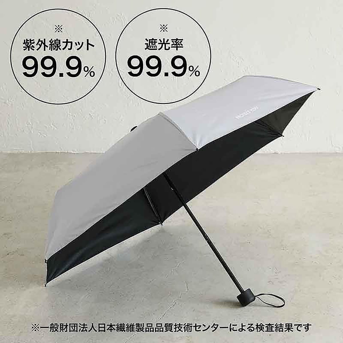 紫外線から「プロテクトユー！」晴雨兼用折りたたみ傘＆撥水ポシェット（河北裕介さん監修）