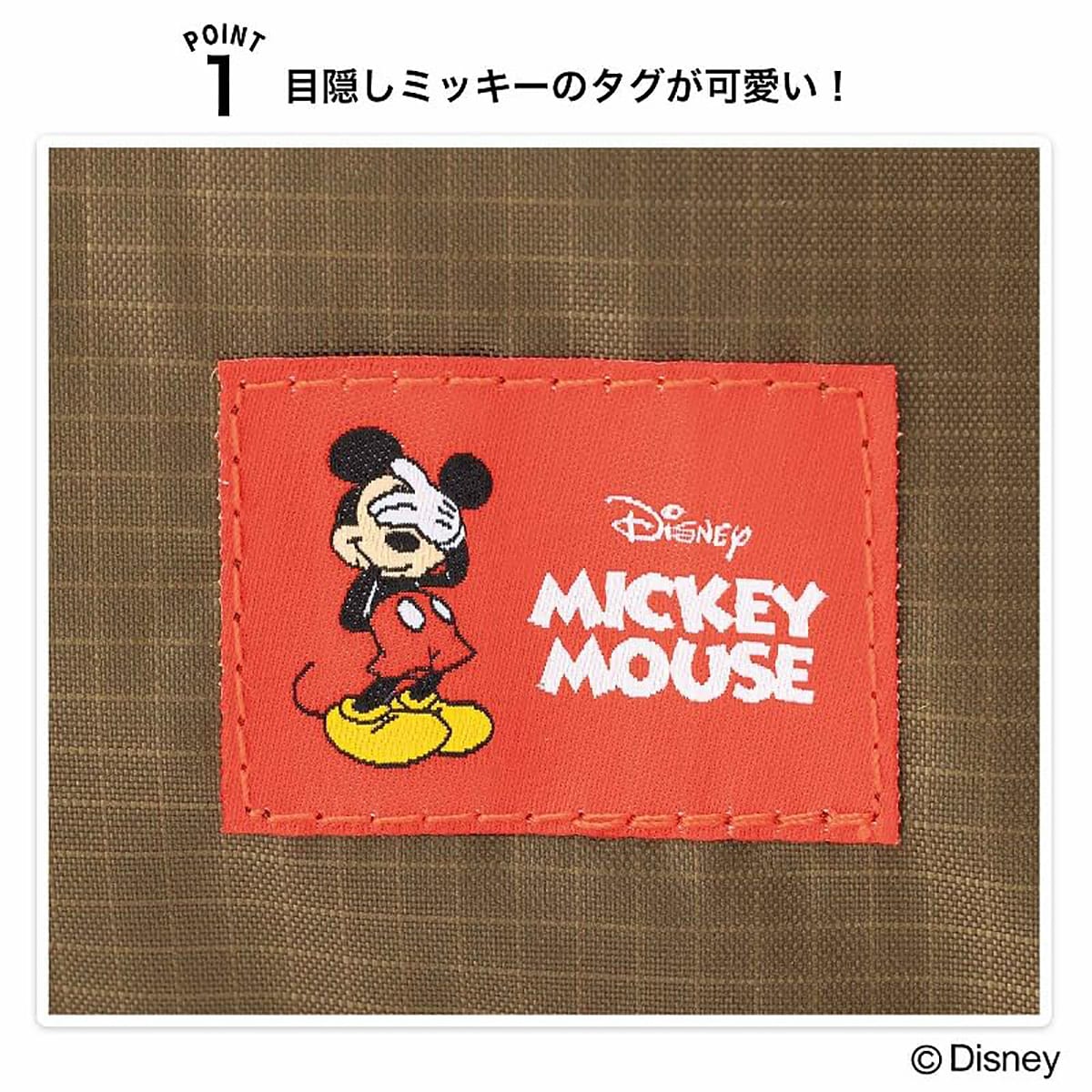 ディズニーデザイン コールマン2WAYはっ水トート