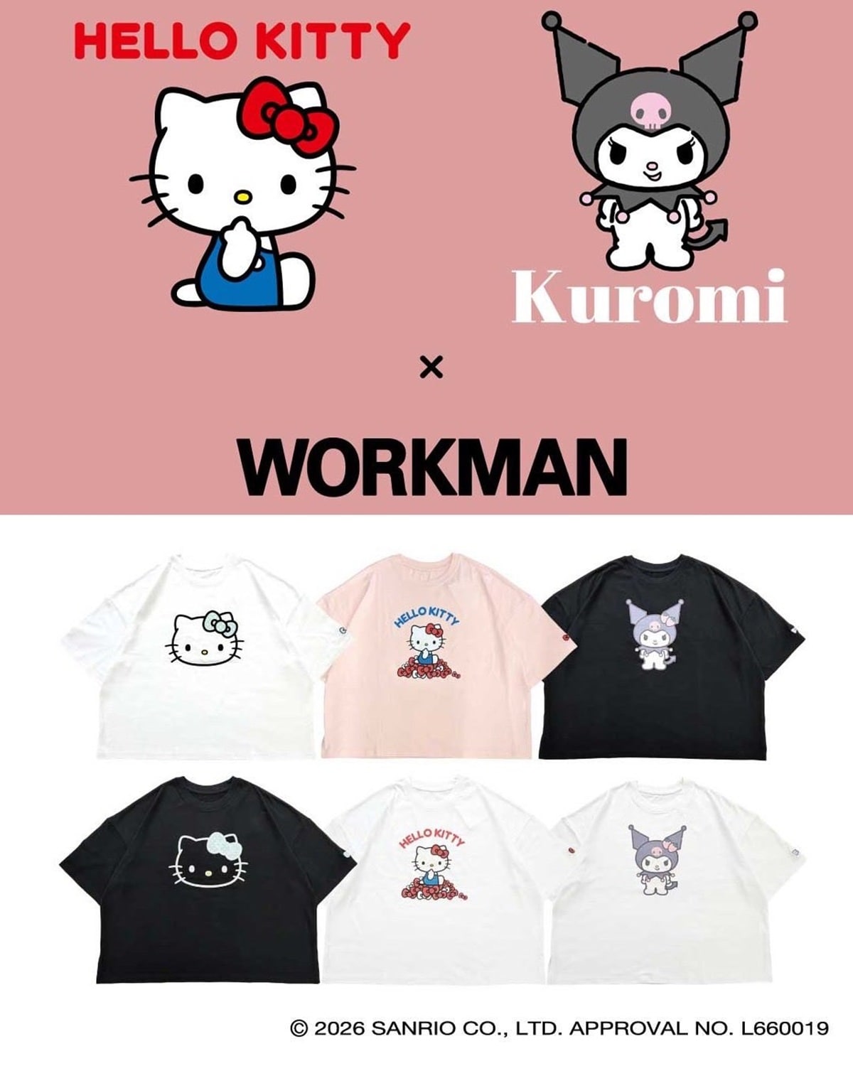 サンリオキャラクターズ Tシャツ