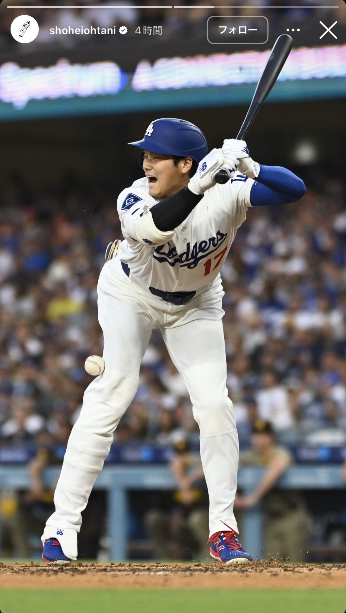 画像出典:大谷翔平選手公式Instagram(@shoheiohtani)