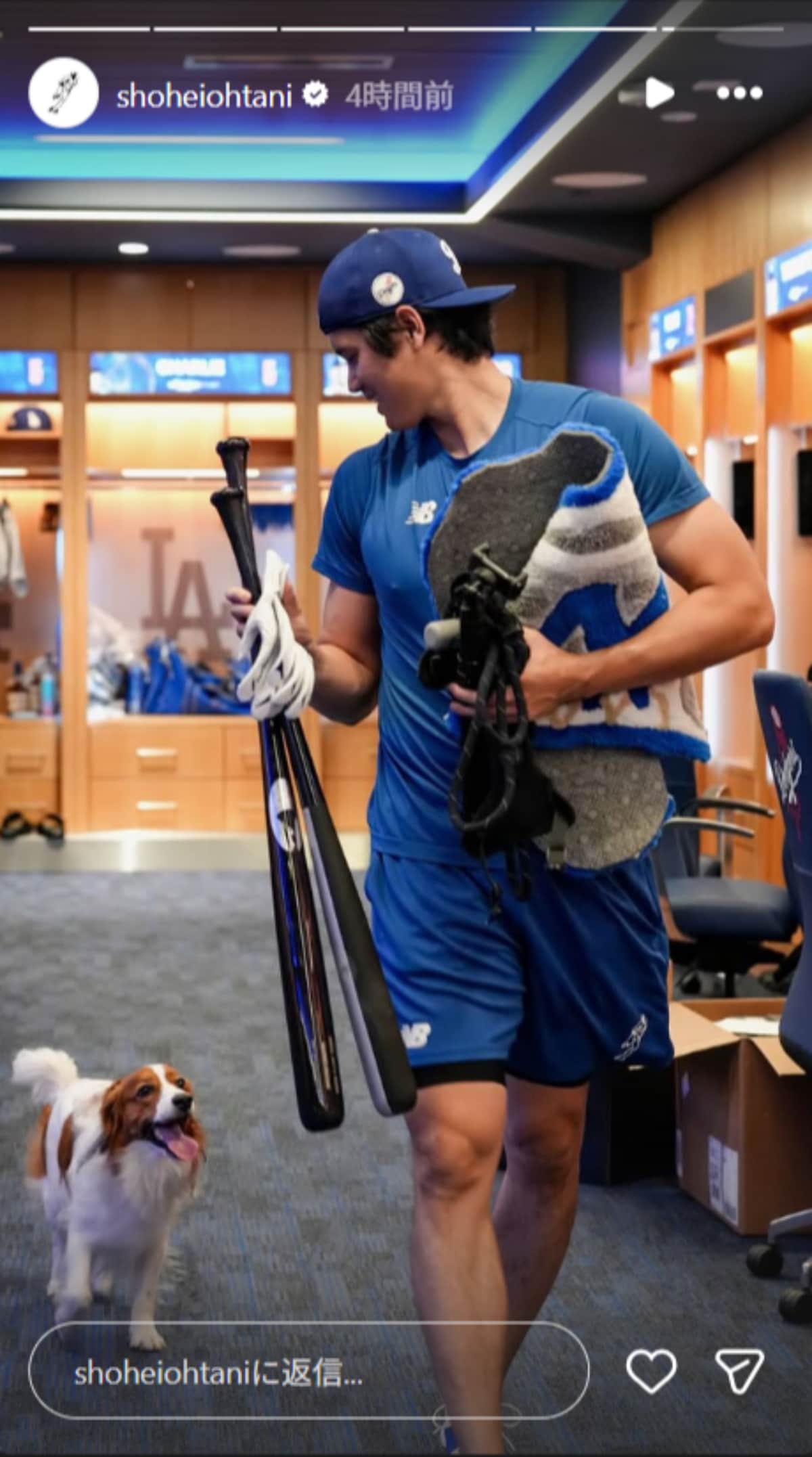画像出典：大谷翔平選手公式Instagram（@shoheiohtani）