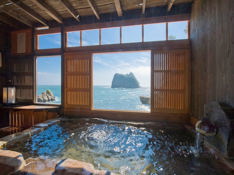 堂ヶ島温泉 海辺のかくれ湯 清流