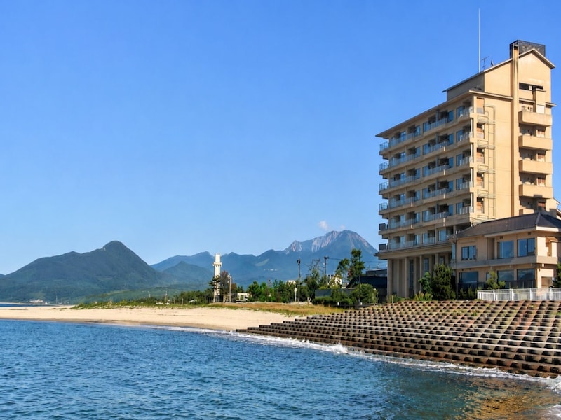 皆生温泉 湯喜望 白扇