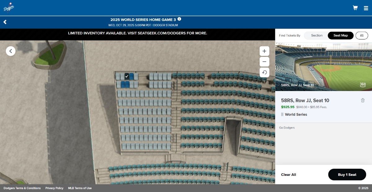 画像出典：ロサンゼルス・ドジャース公式Webサイト