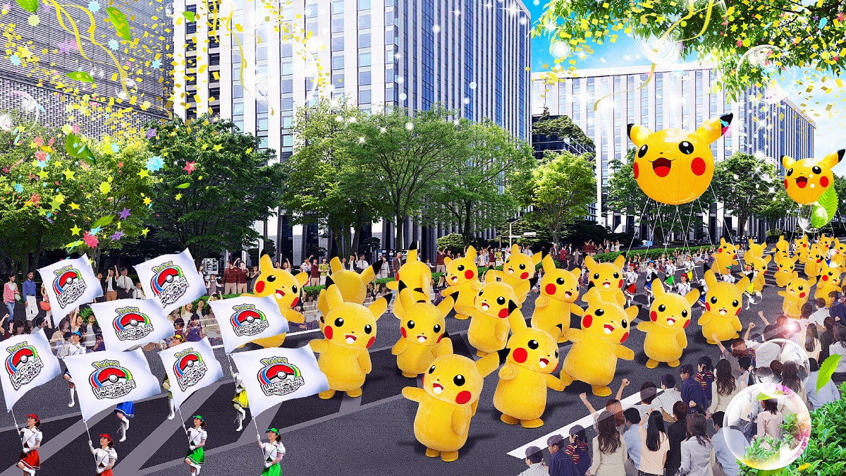 「Let's Celebrate! The Pokemon Parade!!」※イメージ