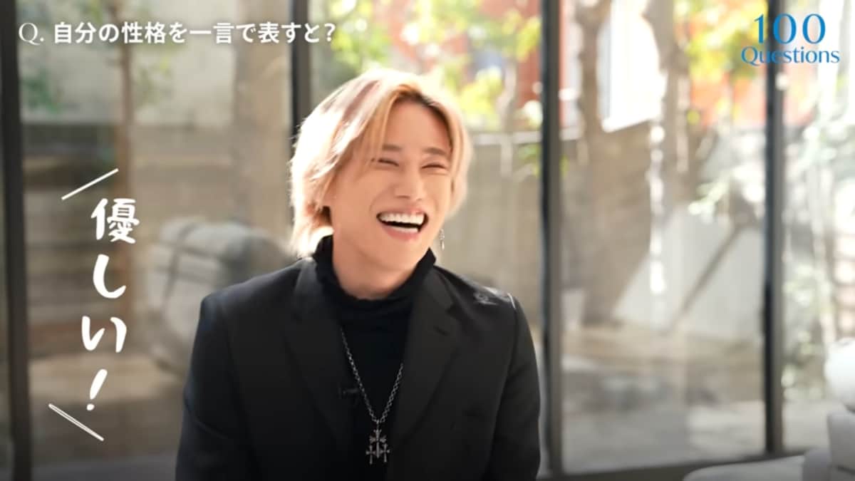 画像出典：千賀健永さん公式YouTube（@kento_senga）