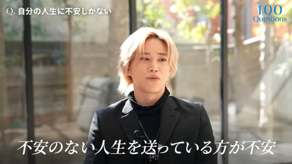 画像出典：千賀健永さん公式YouTube（@kento_senga）