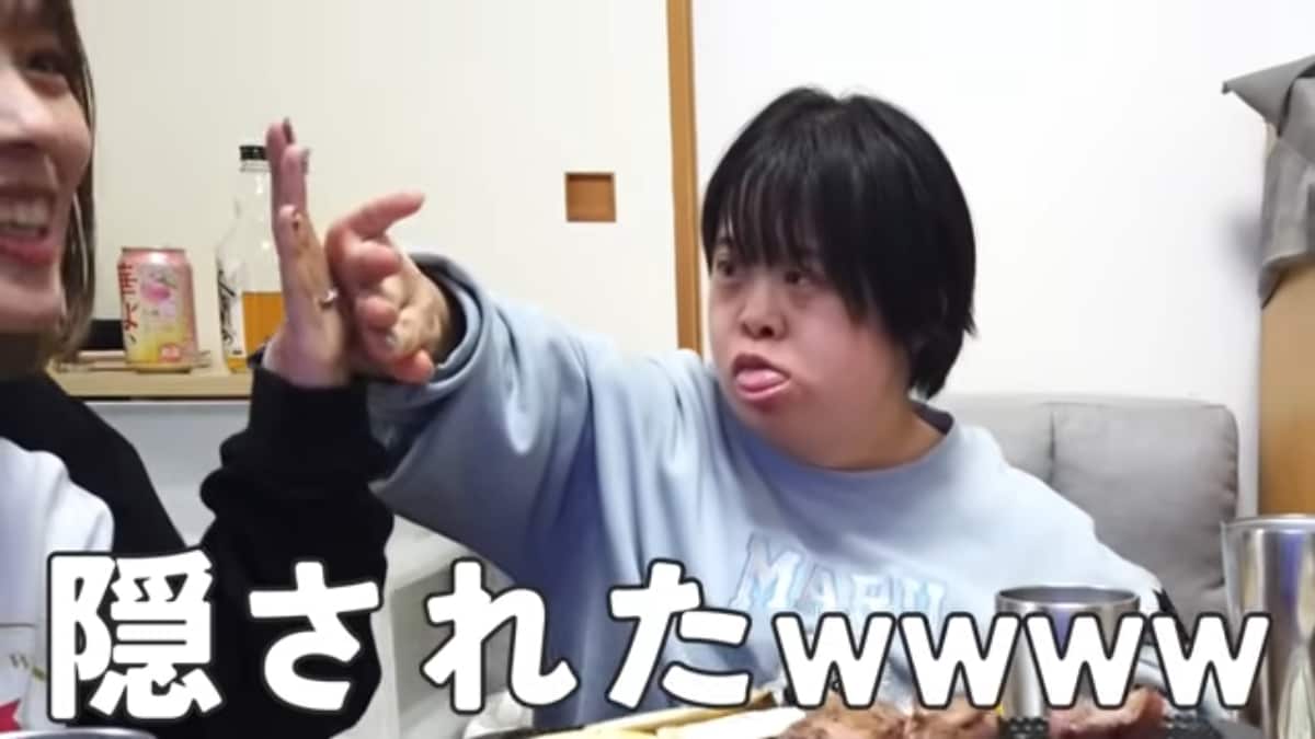 画像出典：32歳ダウン症はるちゃんねる公式YouTube（@86ka_downsydrome/videos）