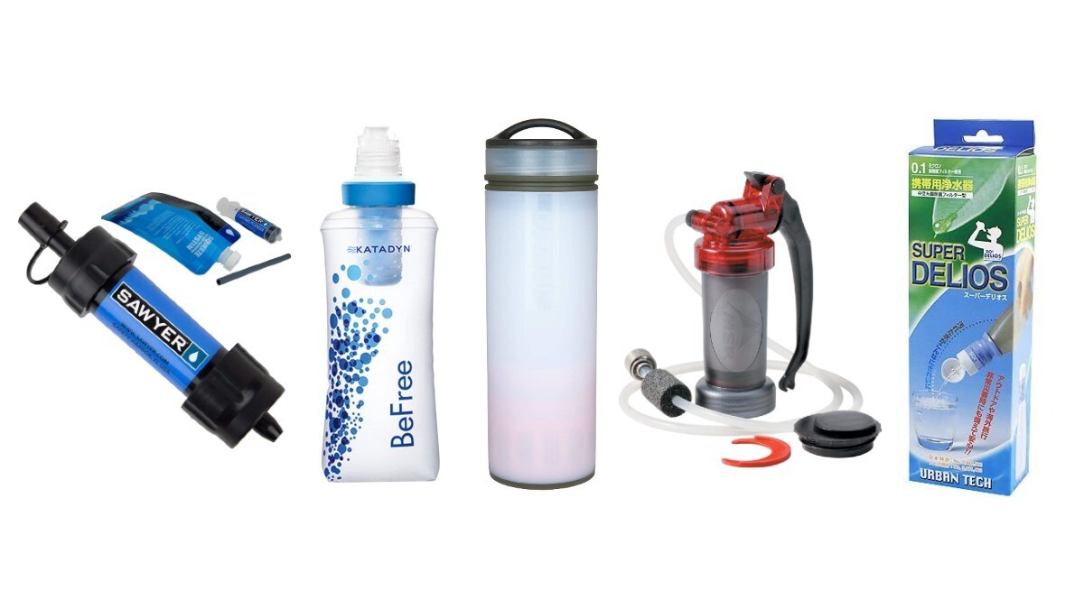 アウトドア用携帯浄水器おすすめ人気ランキング15選 登山やキャンプで 性能や価格を比較 Best One ベストワン