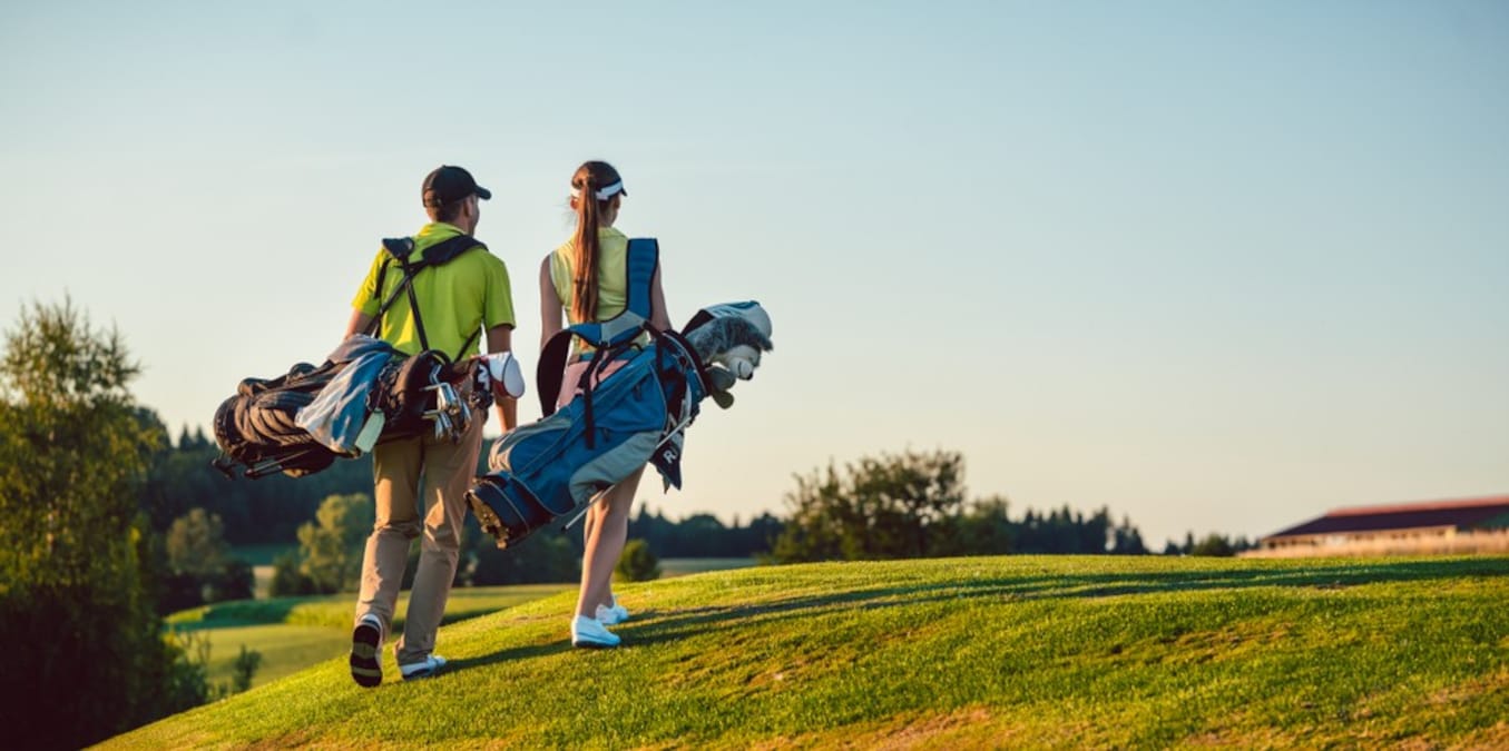 【激安】ゴルフクラブ一式　フルセット　レトロ　　adidas ゴルフバッグ　美品