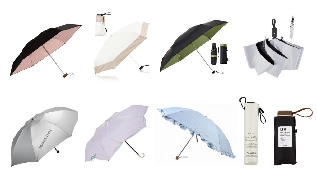 小さい傘が大きく広がる！ 晴雨兼用 ワイドアップ傘