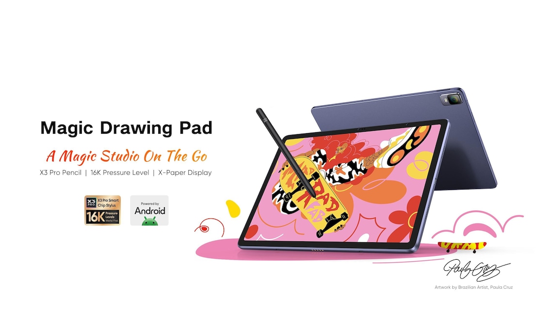 【XPPen Magic Drawing Pad】7万円台のAndroidタブレットで“すべての人に創作を”
