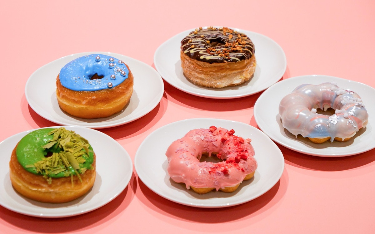 「ワンダリアドーナツ」（税込480円）は5種類あり、どれにしようか迷うかわいらしさ