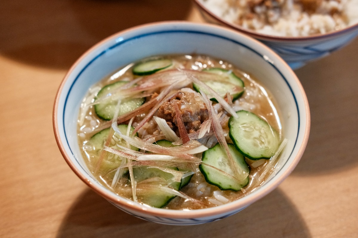 「ごはんにかける 宮崎風 冷や汁」税込290円