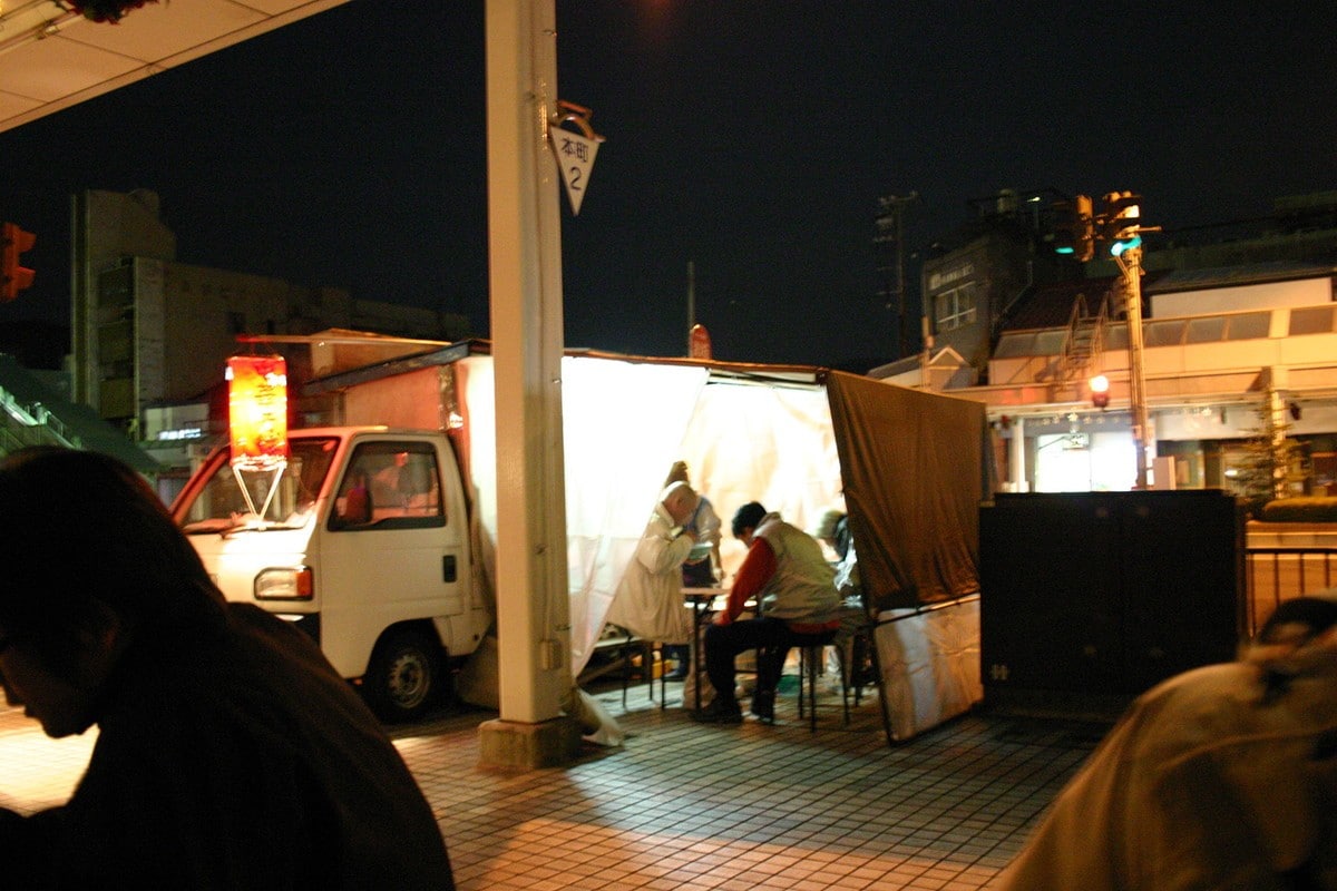敦賀のラーメン街道の様子（2007年撮影）