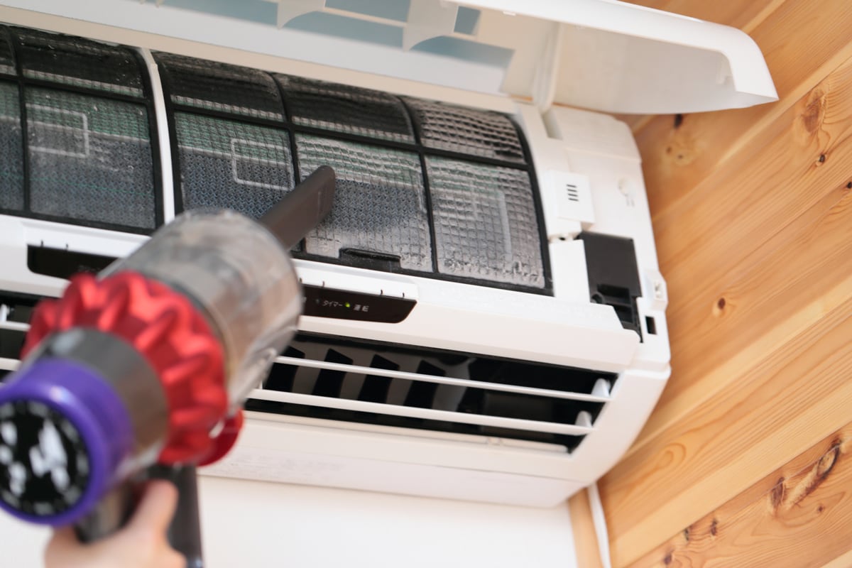 エアコンのフィルター掃除をしたら、どれくらい節約できるの？