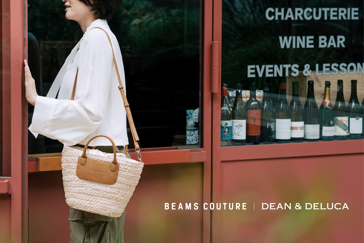 DEAN & DELUCA×BEAMS COUTURE「保冷かごバッグ」